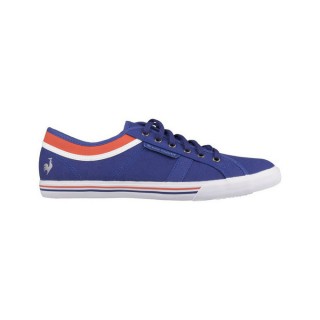 Le Coq Sportif Ferdinand Canvas Blue-Rouge Chaussures Homme Magasin Paris